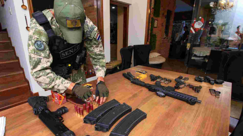 Campo-grandense é preso em operação internacional que investiga tráfico de armas