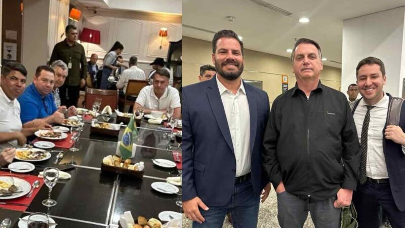 Em comitiva liderada por Bolsonaro, políticos de MS vão à Argentina para posse de Javier Milei