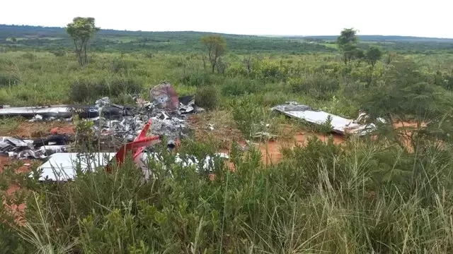 Avião do tráfico queimado na fronteira tinha matrícula brasileira