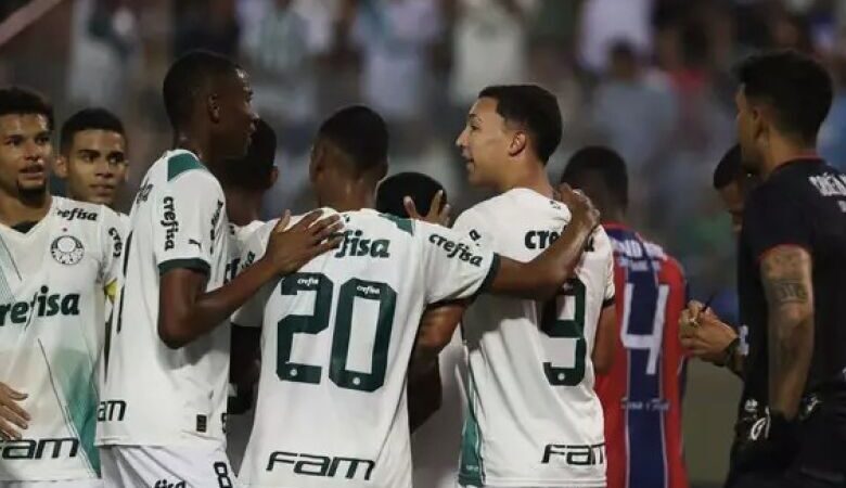 União ABC é goleado pelo Palmeiras e está fora da Copinha