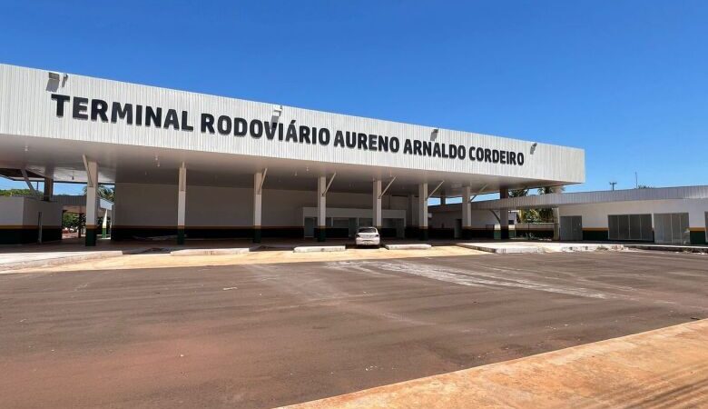 Nova rodoviária de Itaporã será inaugurada na sexta por Geraldo e Marcos Pacco