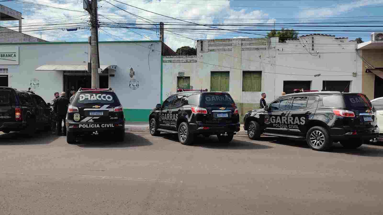 Um é preso em operação contra organização criminosa de lavagem de dinheiro em Mato Grosso do Sul