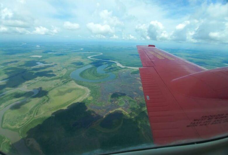 Bombeiros de MS combatem novo incêndio no Pantanal