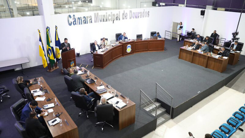 Câmara de Dourados aprova oito projetos de lei