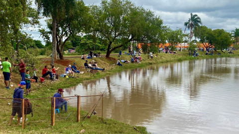 Com parques lotados, Prefeitura dá início ao 3° Pesque e Leve