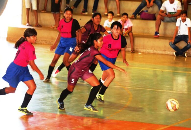 Torneio de Futsal Feminino marca lançamento do programa Povos Indígenas