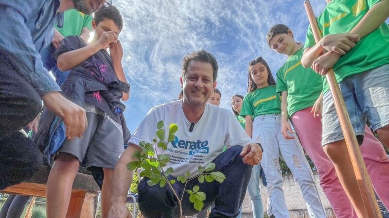 Renato Câmara reivindica retomada do Projeto Florestinha como ação educacional em prol do meio ambiente