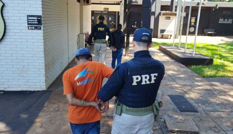 Dois são presos saindo de Dourados com drogas que seriam entregues no Sul do país