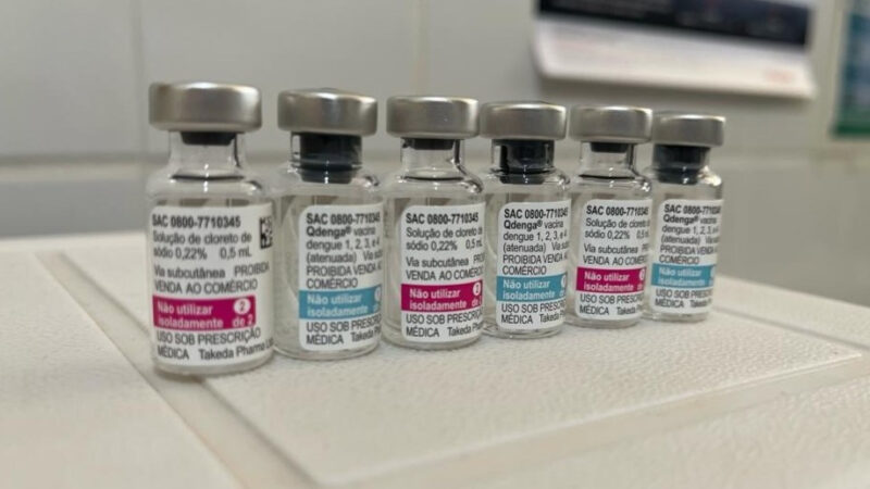 Prazo para 1ª dose de vacina contra dengue é prorrogado até 19 de maio