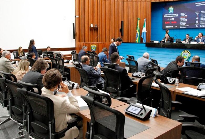 Assembleia tem quatro propostas pautadas para análise na sessão de hoje