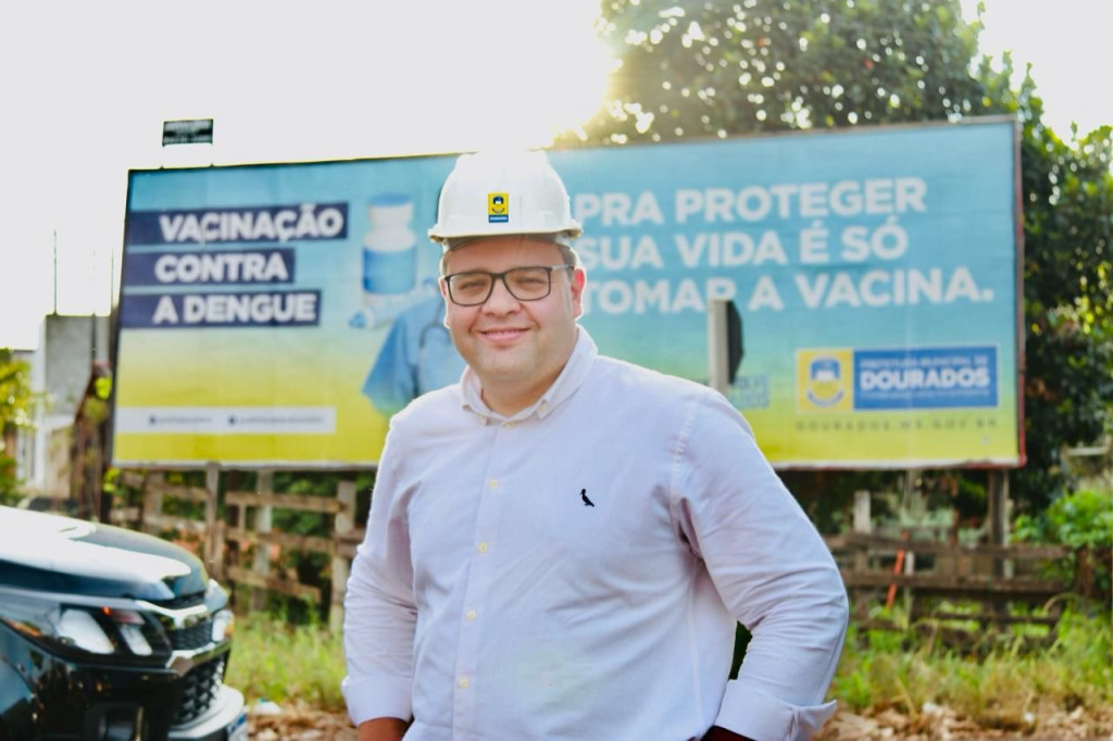 Alan Guedes anuncia novo sistema de iluminação de LED em Dourados