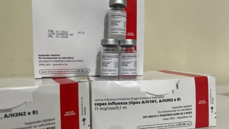 Dourados libera vacina contra gripe para toda a população