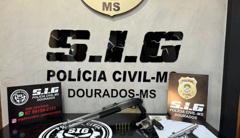 Operação desarticula esquema de venda de armas em Dourados através de grupo de WhatsApp