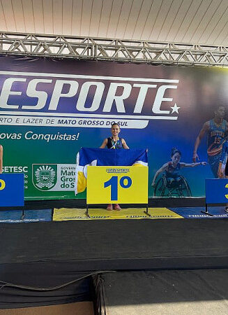 Atleta do Projeto Ginaslouquinhos é 1ª ginasta douradense classificada para os Jogos Escolares Brasileiros