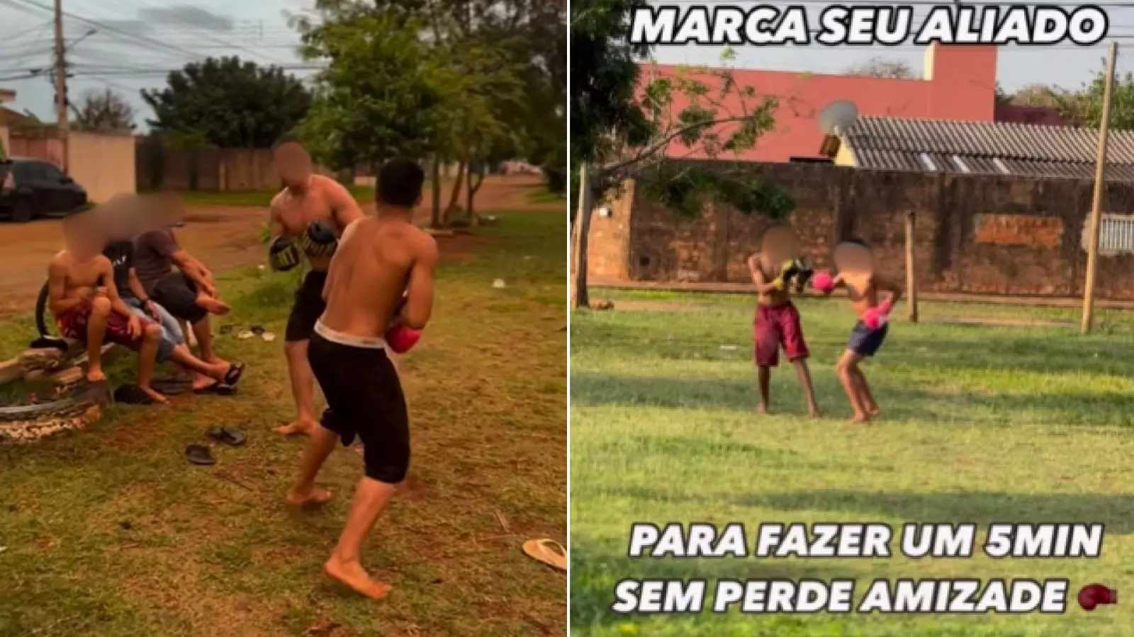 ‘UFC Cachaça’: Jovem que recrutava até crianças para brigas de rua em Campo Grande volta a transmitir nas redes