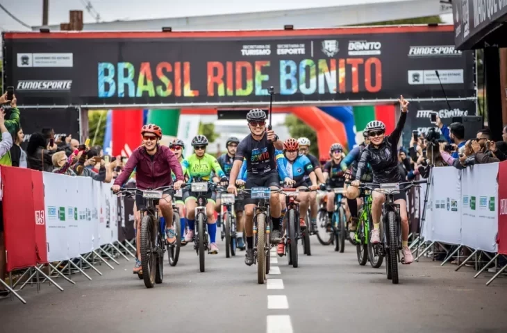 Competição de ciclismo em Bonito tem apoio do Governo