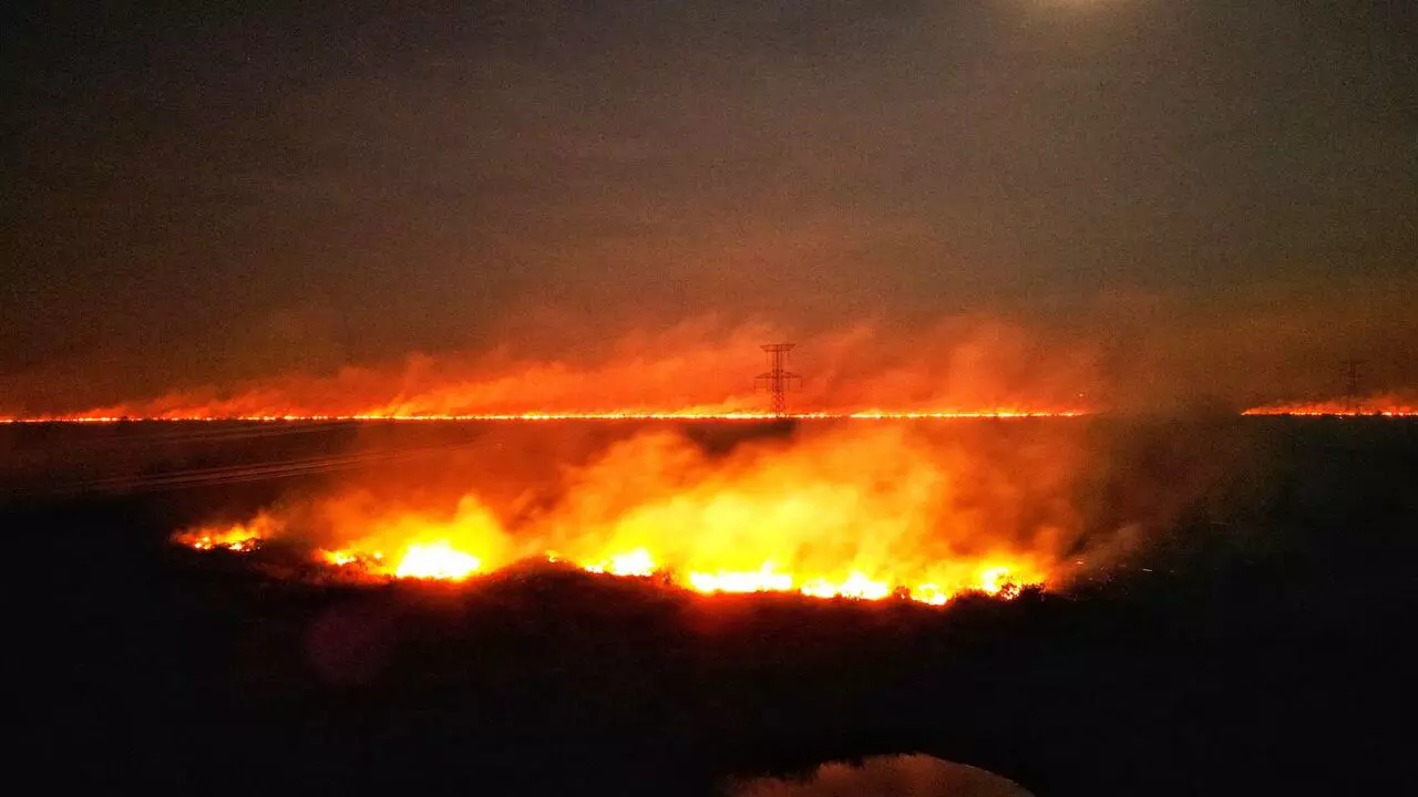 Mato Grosso do Sul fecha junho com aumento de 806% nos focos de incêndios