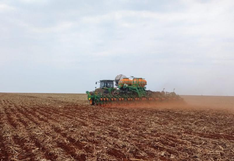 Plantio da soja alcança cerca de 16% da área total em Mato Grosso do Sul