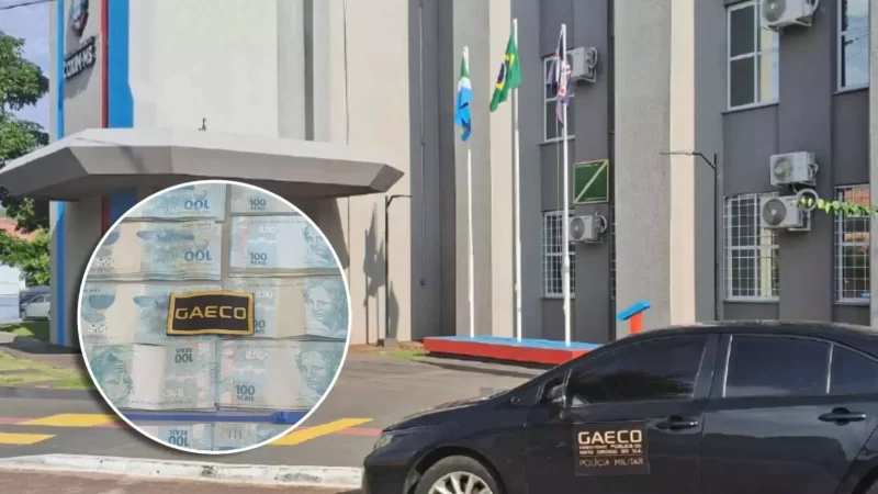 Gaeco apreendeu R$ 15 mil em ação contra esquema ilegal de transferência de terrenos em Coxim