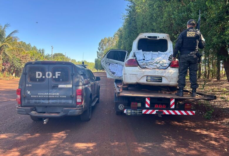 Carga de defensivos agrícolas e cigarros contrabandeados é interceptada em Maracaju