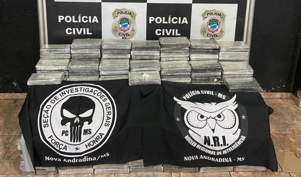 Polícia encontra 550 quilos de cocaína em carga de frango congelado