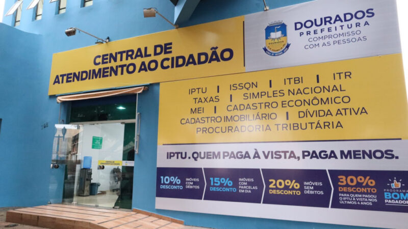 Central do Cidadão atende em horário especial no fim de ano