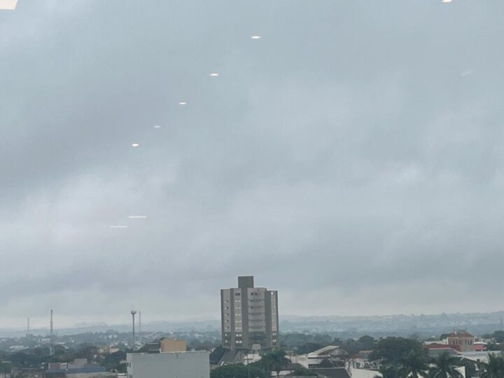 Quarta-feira de sol com aumento de nebulosidade em Dourados