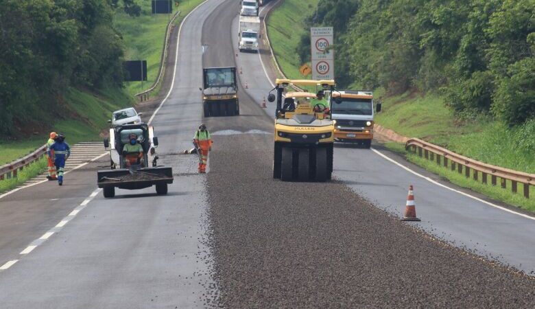 BR-163 MS tem trechos em obras nesta sexta-feira