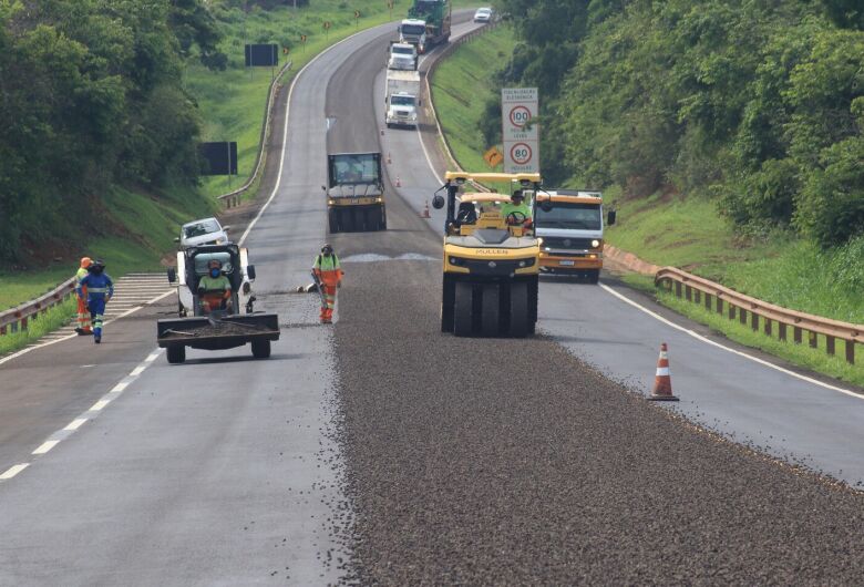 BR-163 MS tem trechos em obras nesta sexta-feira