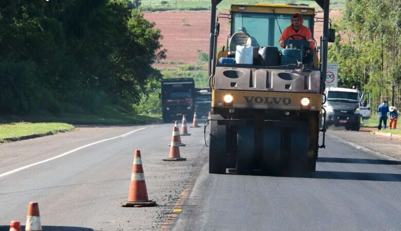 BR-163/MS conta com fluxo alternado devido a obras nesta terça-feira; Veja pontos