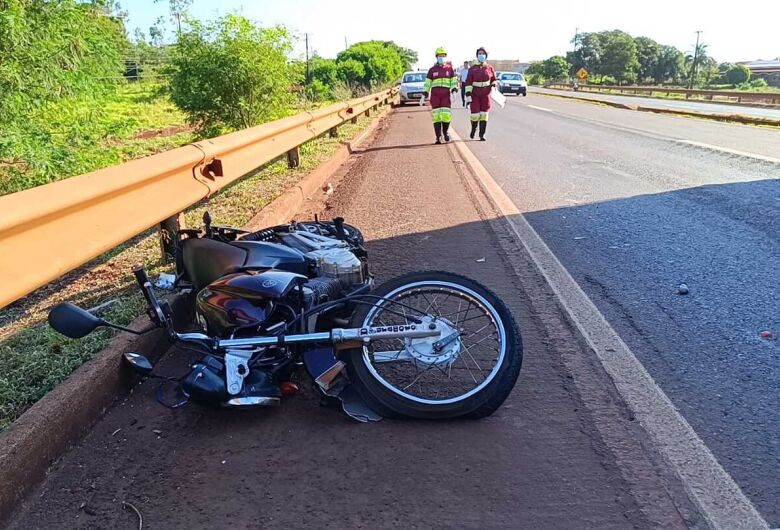 Motociclista morto em acidente na BR-163 sofreu queda após pneu estourar