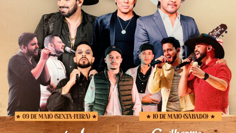 Douradina completa 45 anos de história com grandes shows com Loubet e Guilherme & Santiago