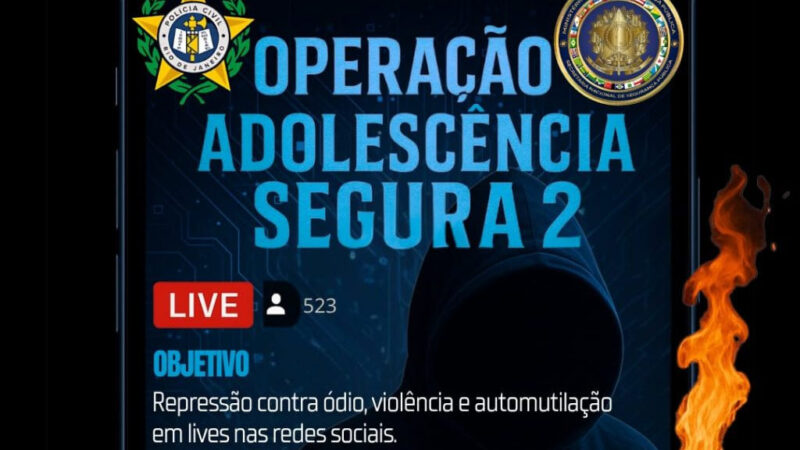 Dracco participa da operação “Adolescência Segura” contra crimes digitais
