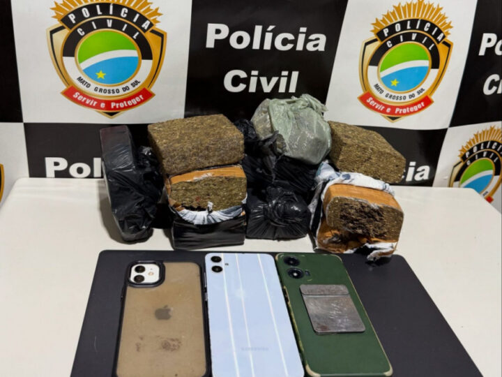 Casal é preso acusado de tráfico de drogas em cidade de MS