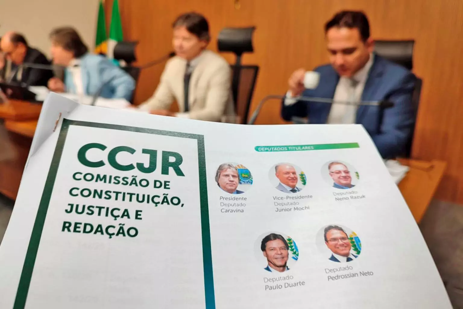 Presidente da CCJR pede sessão extraordinária de reposição