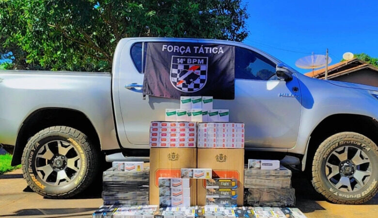 Vereador é preso ao ser flagrado com contrabando na MS-276