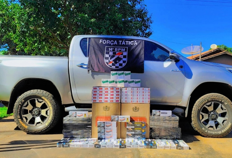 Vereador é preso ao ser flagrado com contrabando na MS-276