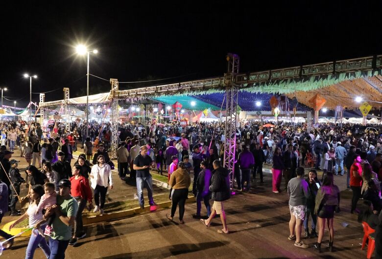 Festa Junina encerra com recorde de público e elogios à organização