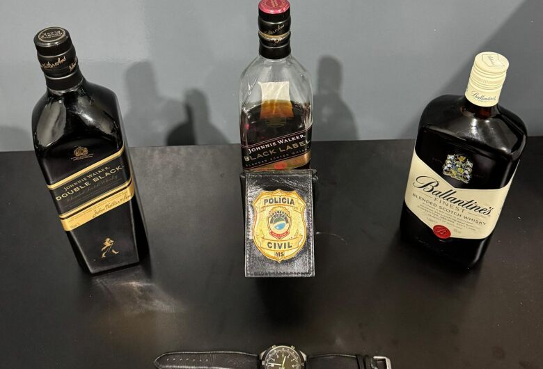 Polícia recupera objetos furtados e identifica autor do crime
