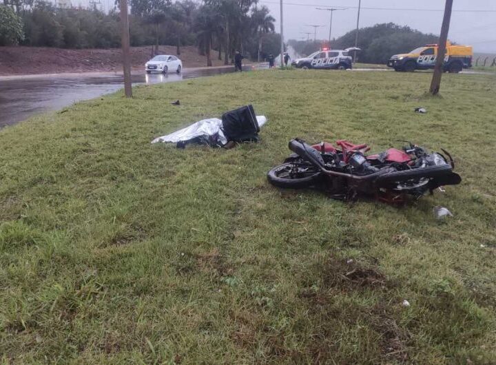 Motociclista morre após bater em poste entre Itaporã e Dourados
