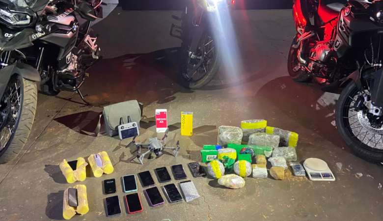 Homem morre em confronto com o Choque após tentativa de arremesso de drogas em presídio