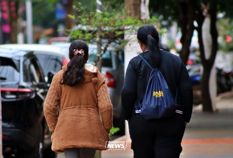 Dourados registra 2,5°C e previsão indica que termômetros voltam a subir nos próximos dias