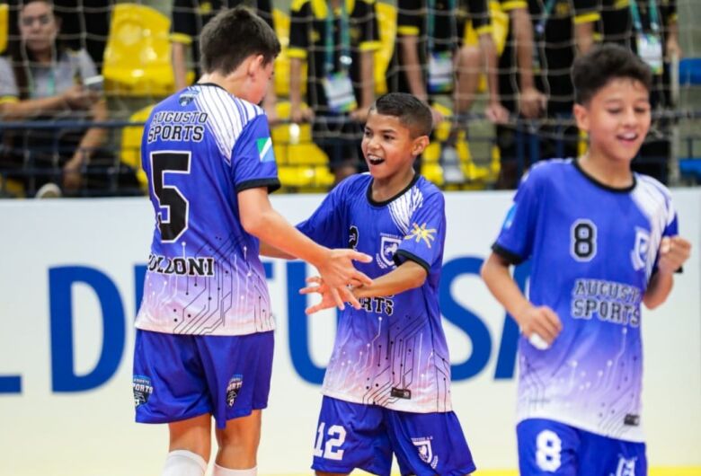 Juventude AG/Augusto Sports enfrenta time paraibano na Copa do Brasil de Futsal Sub-12