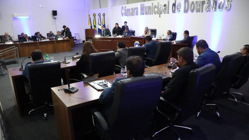 Antes do recesso, Câmara de Dourados realiza duas sessões nesta segunda-feira