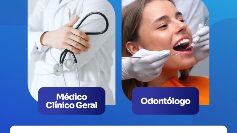 Governo Municipal abre processo seletivo para Médico e Odontólogo em Douradina