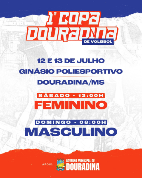 Torneio de Voleibol agita final de semana de Douradina