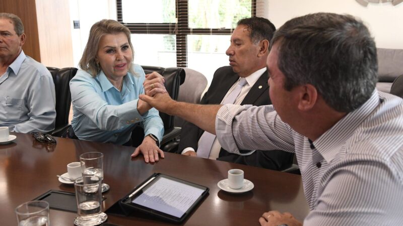 Parceria entre a prefeita Nair Branti e o governador Eduardo Riedel garante mutirão de regularização fundiária em Douradina