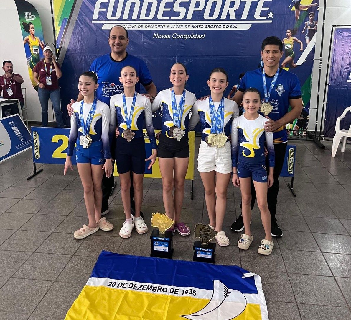 Dourados garante primeiras medalhas nos Jogos Escolares da Juventude de MS