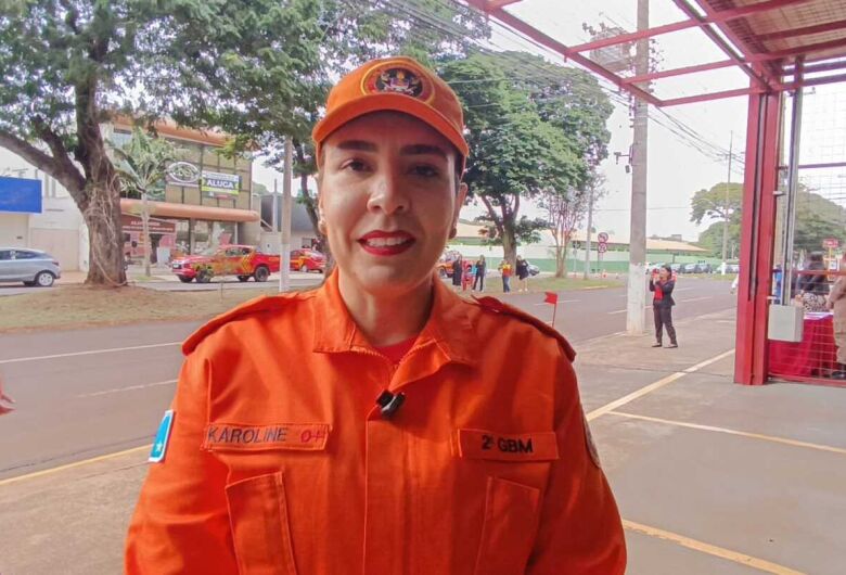 Pela primeira vez, mulher assume o comando do Corpo de Bombeiros em Dourados