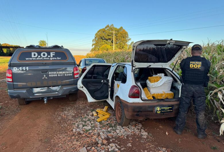 Foragido é recapturado com mais de 300 quilos de maconha
